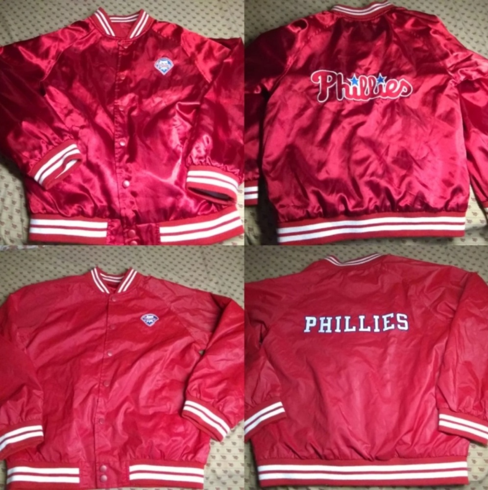 Reversible phillies jacket womens medium